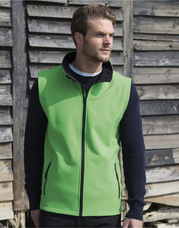 Men`s Printable Softshell Bodywarmer