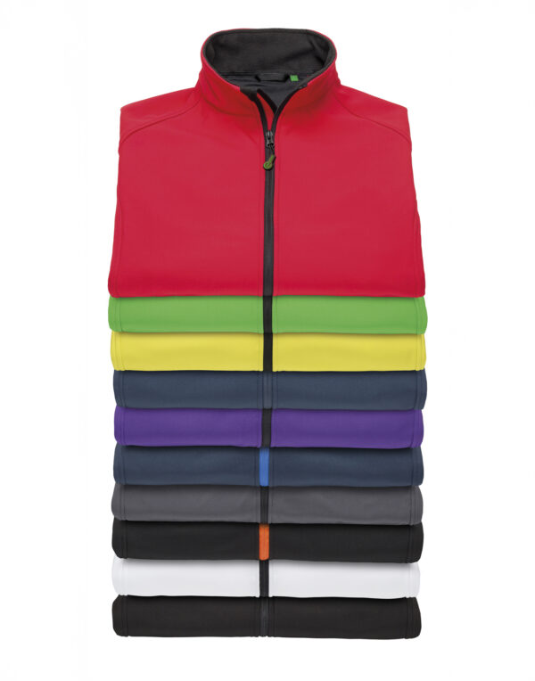 Men`s Printable Softshell Bodywarmer